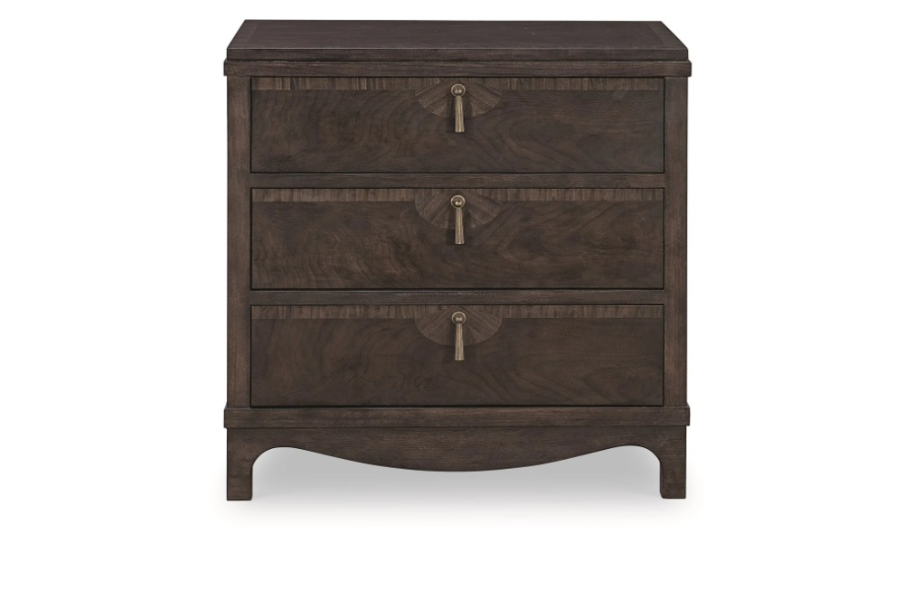 Тумба прикроватная VERANDA-SECOND EDITION IVERNA THREE DRAWER NIGHTSTAND