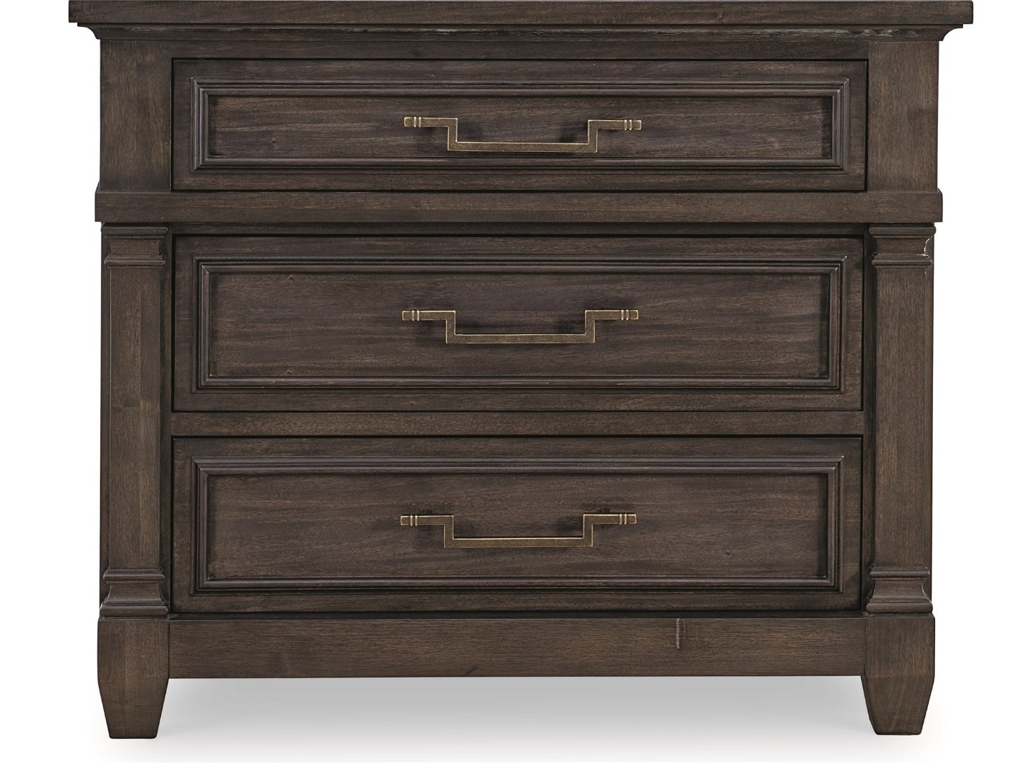 Тумба прикроватная VERANDA-SECOND EDITION BRISTOL THREE DRAWER NIGHTSTAND