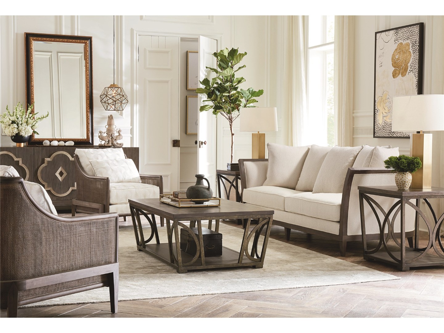 Столик коктейльный VERANDA-SECOND EDITION BIJAN COCKTAIL TABLE