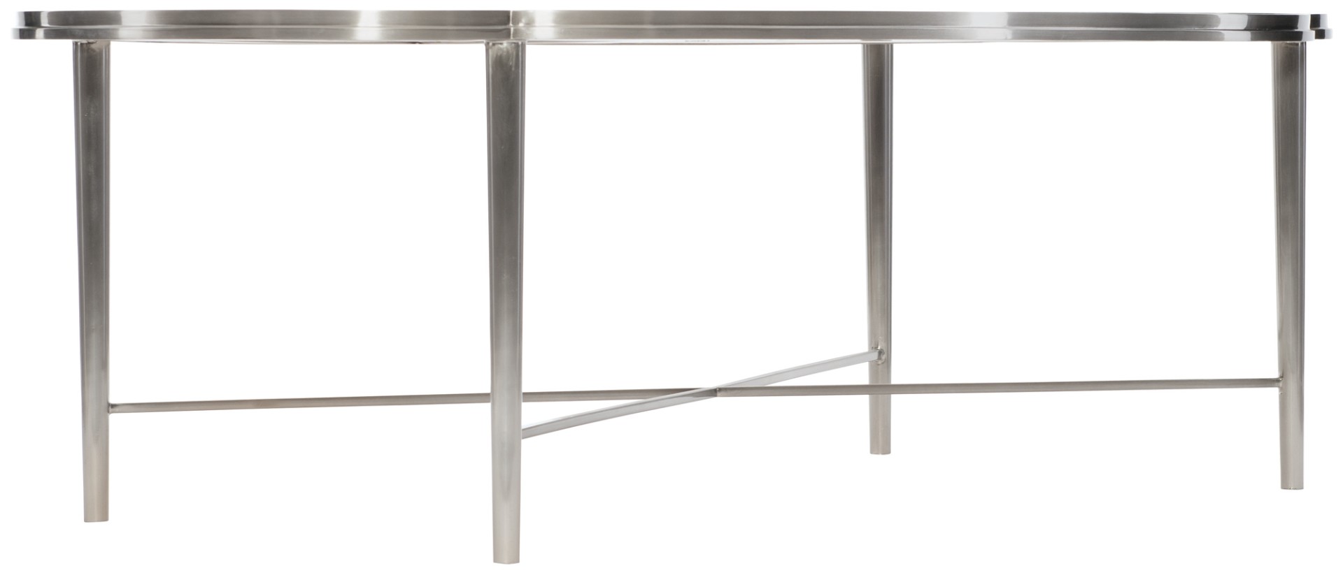 Столик коктейльный Allure Metal Oval Cocktail Table