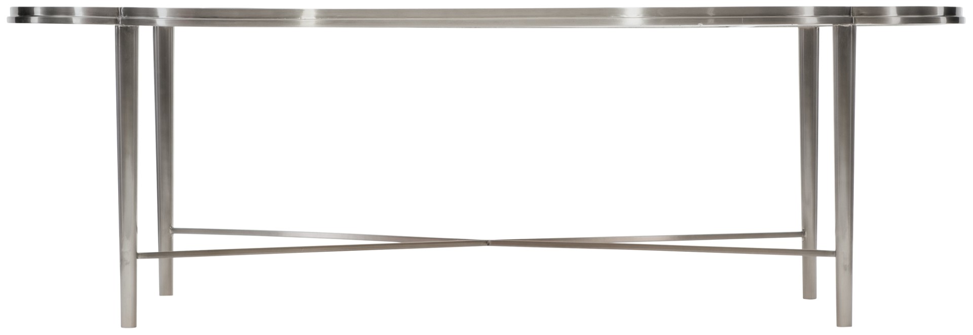 Столик коктейльный Allure Metal Oval Cocktail Table