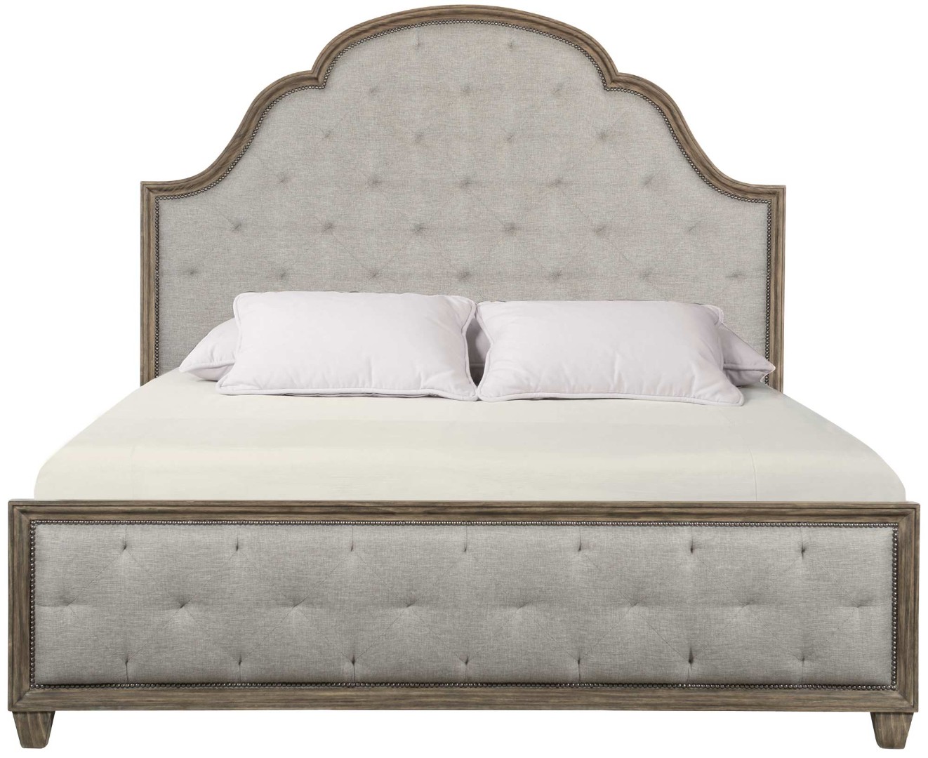 Кровать Canyon Ridge Upholstered Tufted Bed Cal King