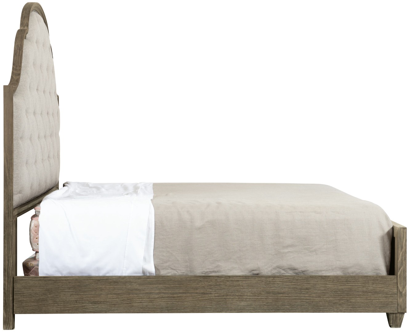 Кровать Canyon Ridge Upholstered Tufted Bed Cal King