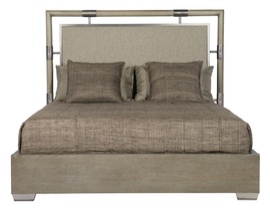 Кровать Mosaic Upholstered Panel Bed Queen