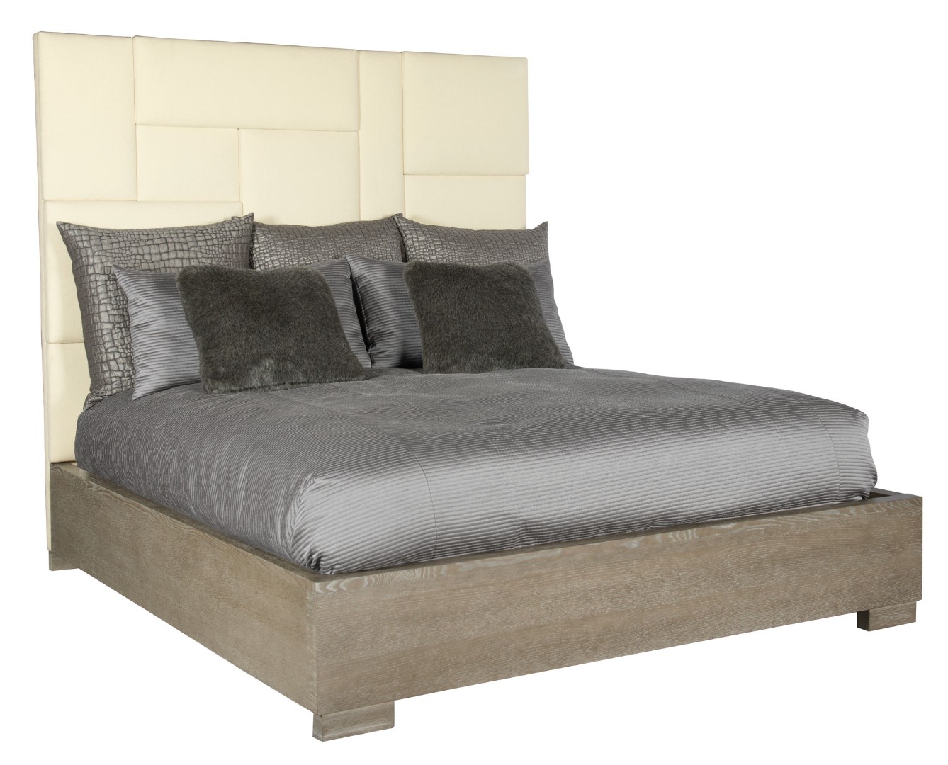 Кровать Mosaic Upholstered Panel Bed Queen