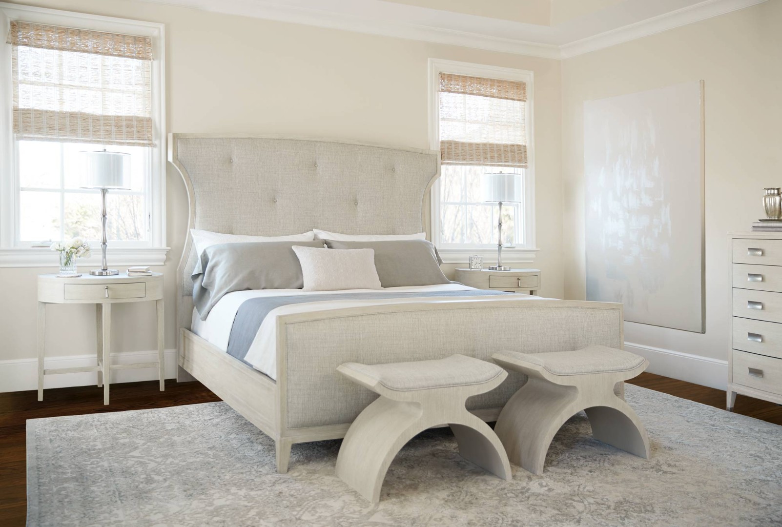 Кровать East Hampton Upholstered Bed Queen